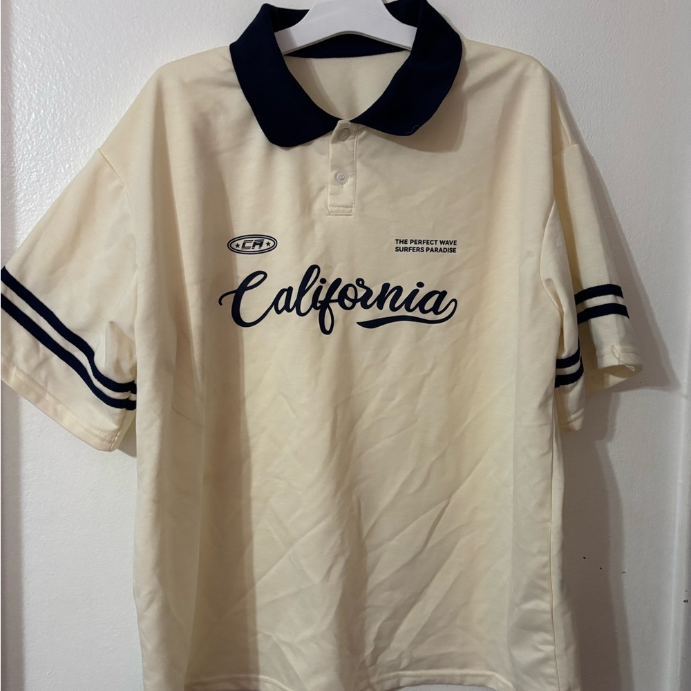 California Cream Polo Shirt